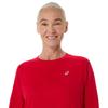 Running Wear SILVER LS TOP 2012D149 600 XS [ASICS] Women's (SPEED RED)