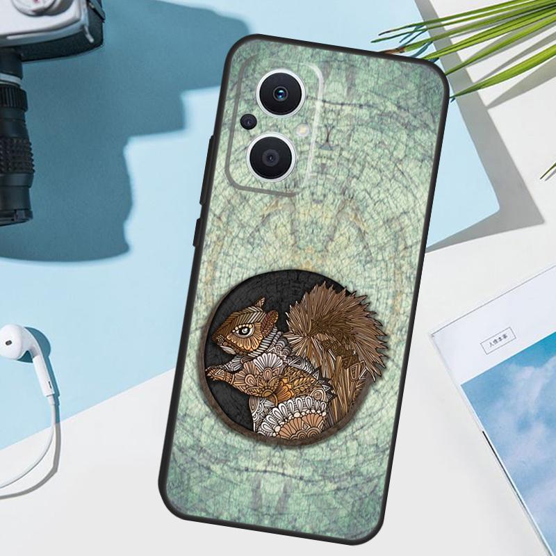 

Squirrel Cute Animals Cover For OPPO Reno 7 8 Lite 10 12 13 14 Pro 11 F 12F 13F 14F OPPO Find X8 X5 X6 X9 Pro Case OPPO Reno14