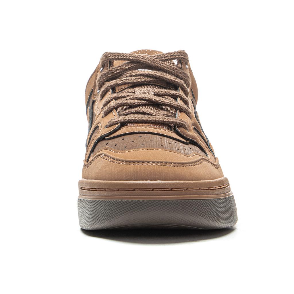 Li Ning Moon White 2MID Skateboard Shoes Women's Low top Flower Rat Brown AGCV332-4