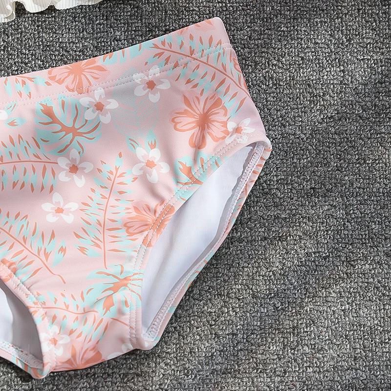 New Summer Girls' Ruffle Bikini – Cute Split Swimsuit