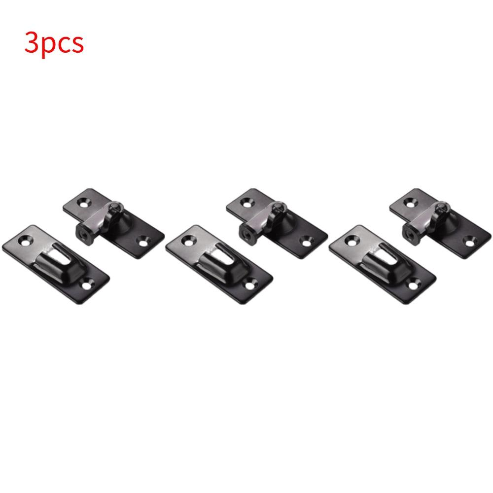 Door Lock Guard Latch Bolt 90 Degree Steel Toggle Latch Sliding Barn Door Lock Wine Cabinet Closet Right Angle Lock Hardware