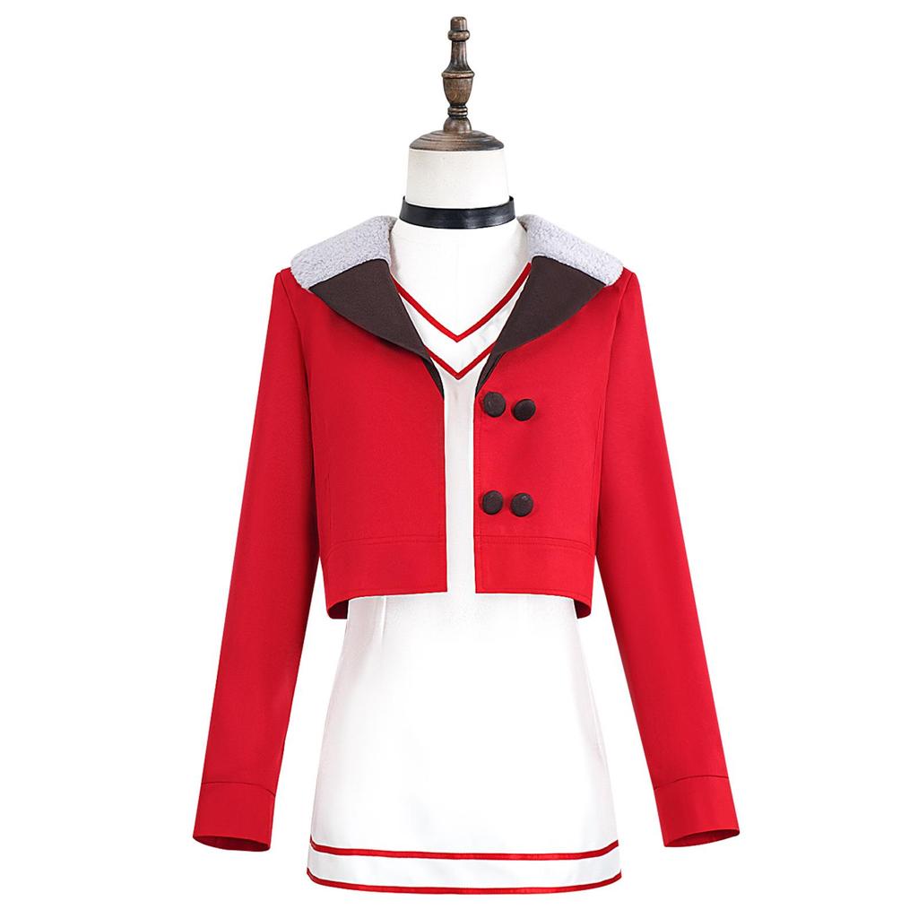Supernatural Dandadan Ayase Momo School Uniform JK Ken Takakura Okarun Cosplay Costume