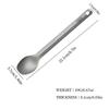 Portable Outdoor Titanium Fork and Spoon with Rhombus Pattern - Lightweight Camping Tableware