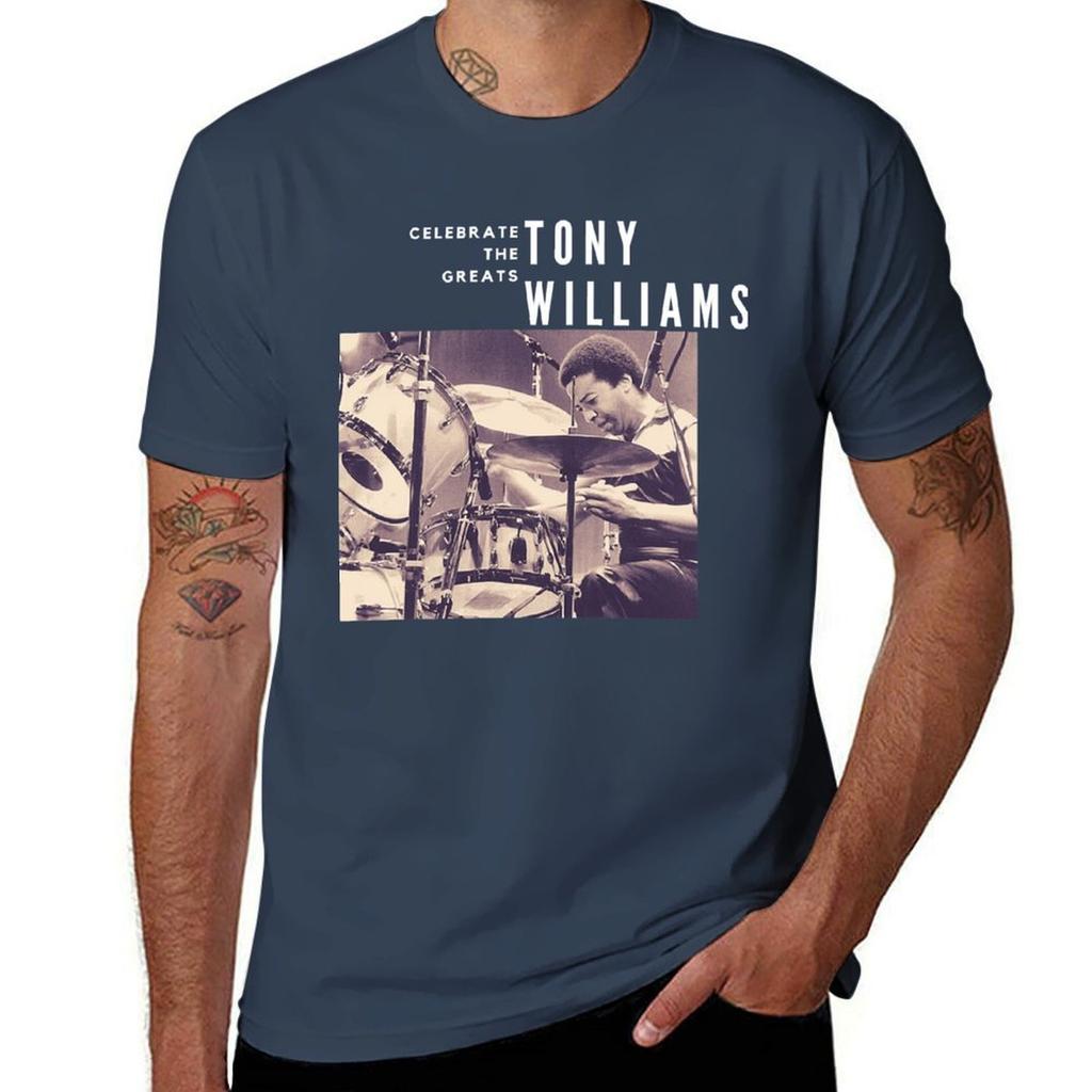 Tony Williams Great Jazz Drummer Musician Lightweight Tshirt Comfort Stretch Tee Shirt