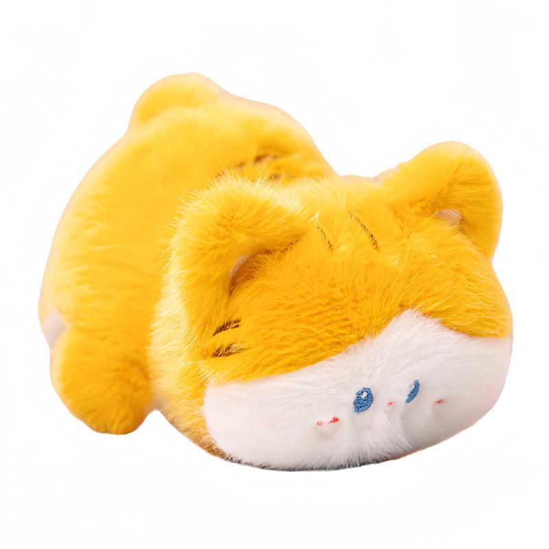 Animal Flip Puppy Turns Into Cat Doll Plush Toy Bunny Doll Girl Bag Small Pendant