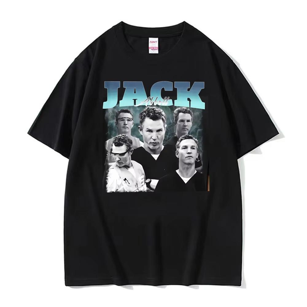 Dr Jack Abbott Vintage Unisex Graphic Tshirts Unisex Women Summer Fashion Style Classic T Shirt Cotton ONeck Loose Tee Shirt