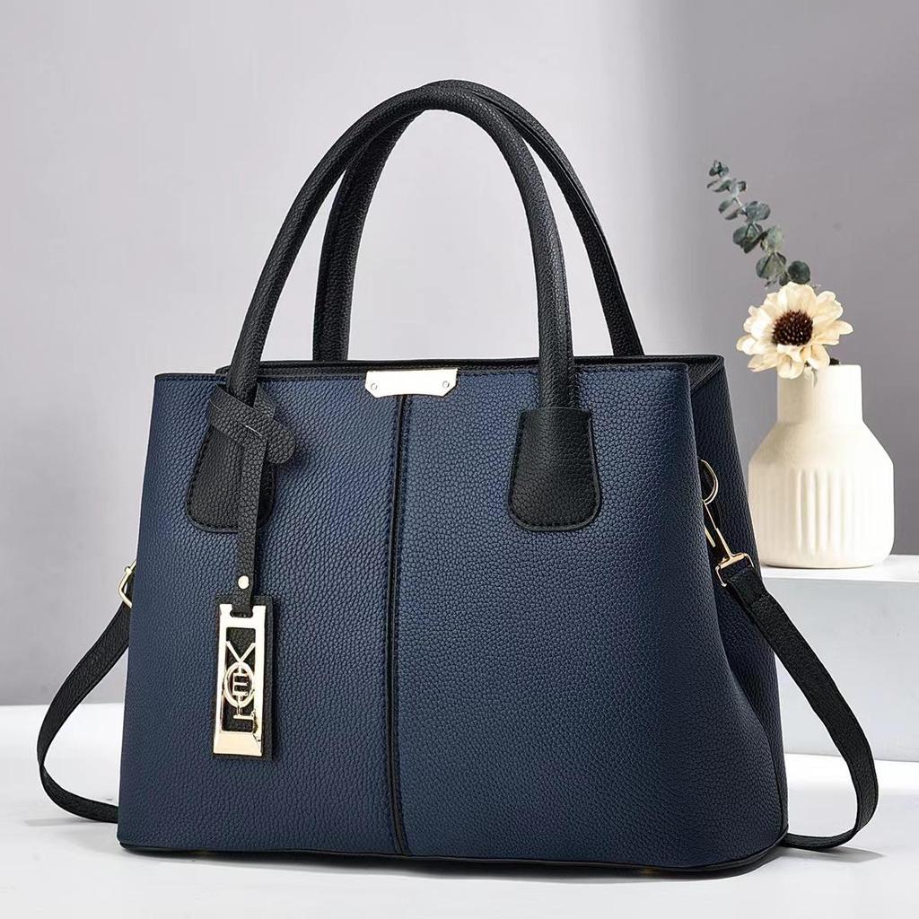 Wire Hook Handbag 2025: New Fashion Large Capacity Shoulder Bag for Moms