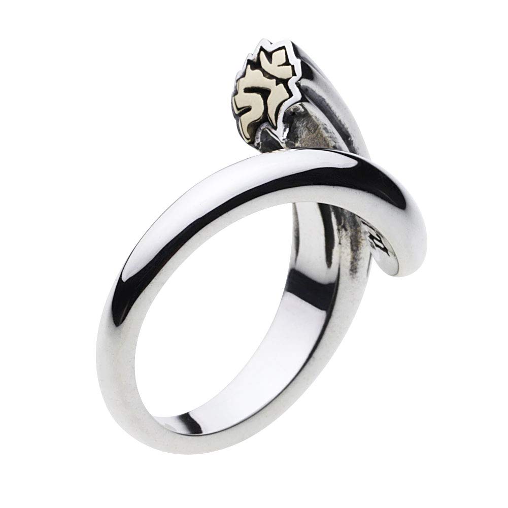 

Guardian Sanskrit Fudo Myoo Simple Ring Silver r0462 [Cenote] [925 Accessories]