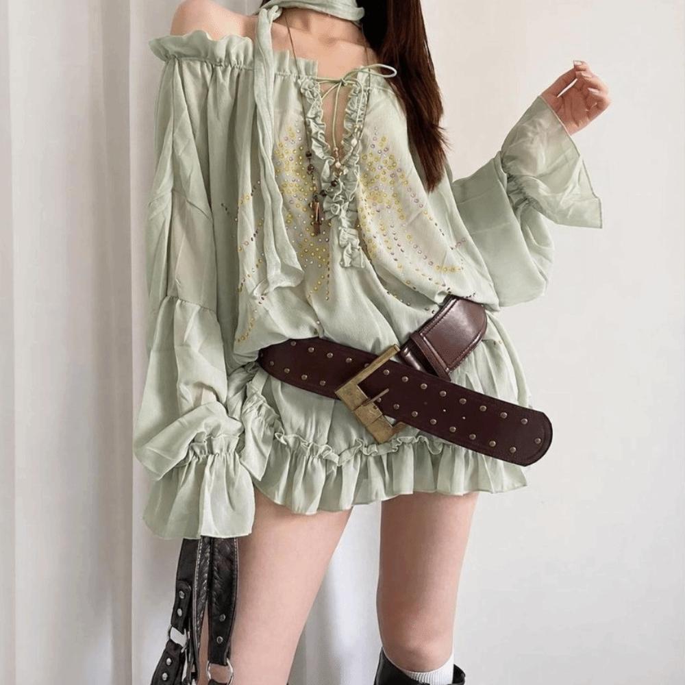 Heavy-Industrial Design Wide PU Leather Belt Plus Size Waist Cincher Belt  for Women