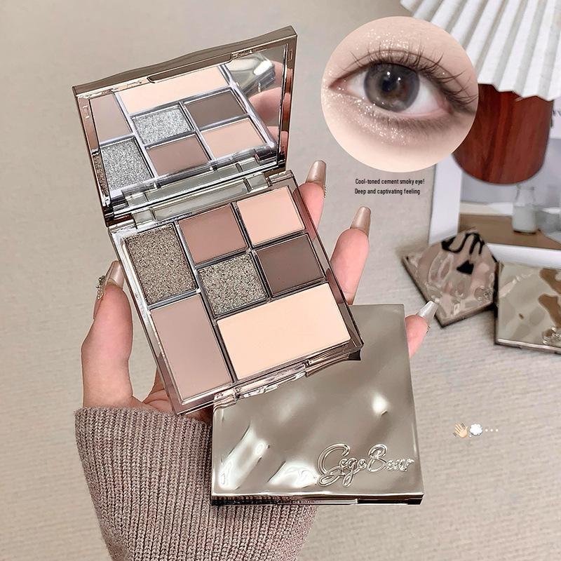 Gege Bear Seven-Color Matte Fun Palette - Natural Student Makeup