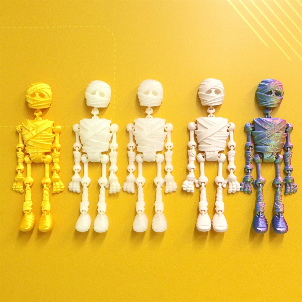 3D Printed Skeleton Figure Toy Gift Craft