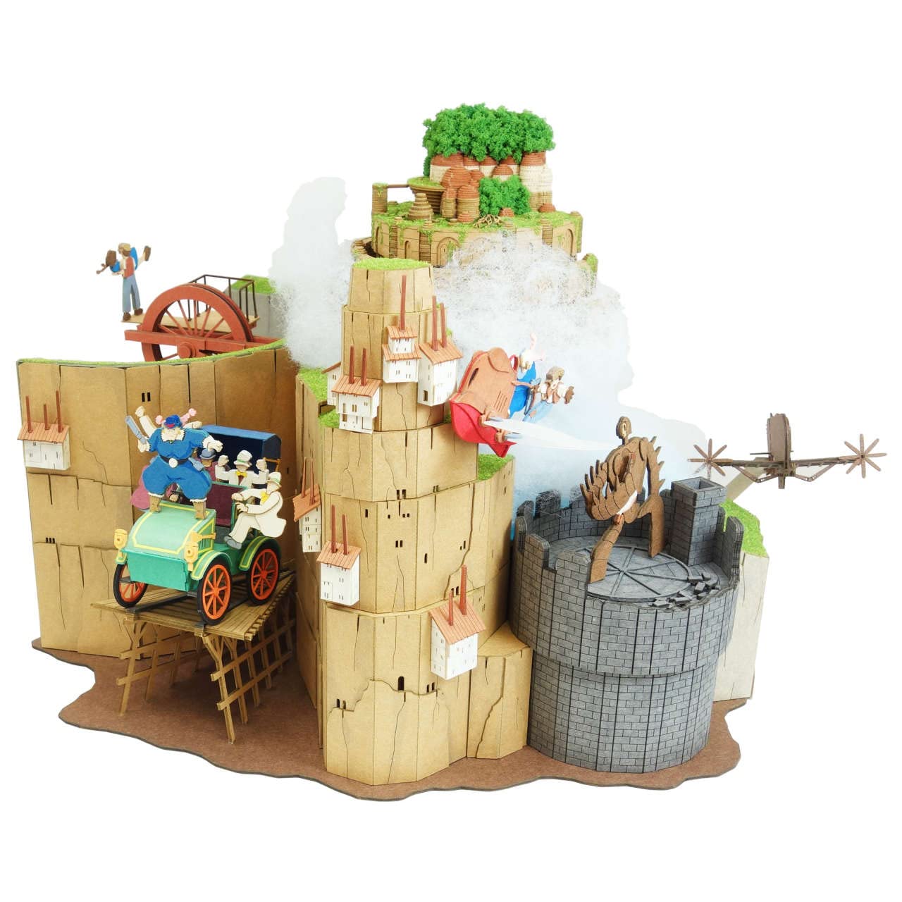 

Sankei Studio Ghibli Series Laputa: Castle in the Sky Diorama Paper Craft MK07-44