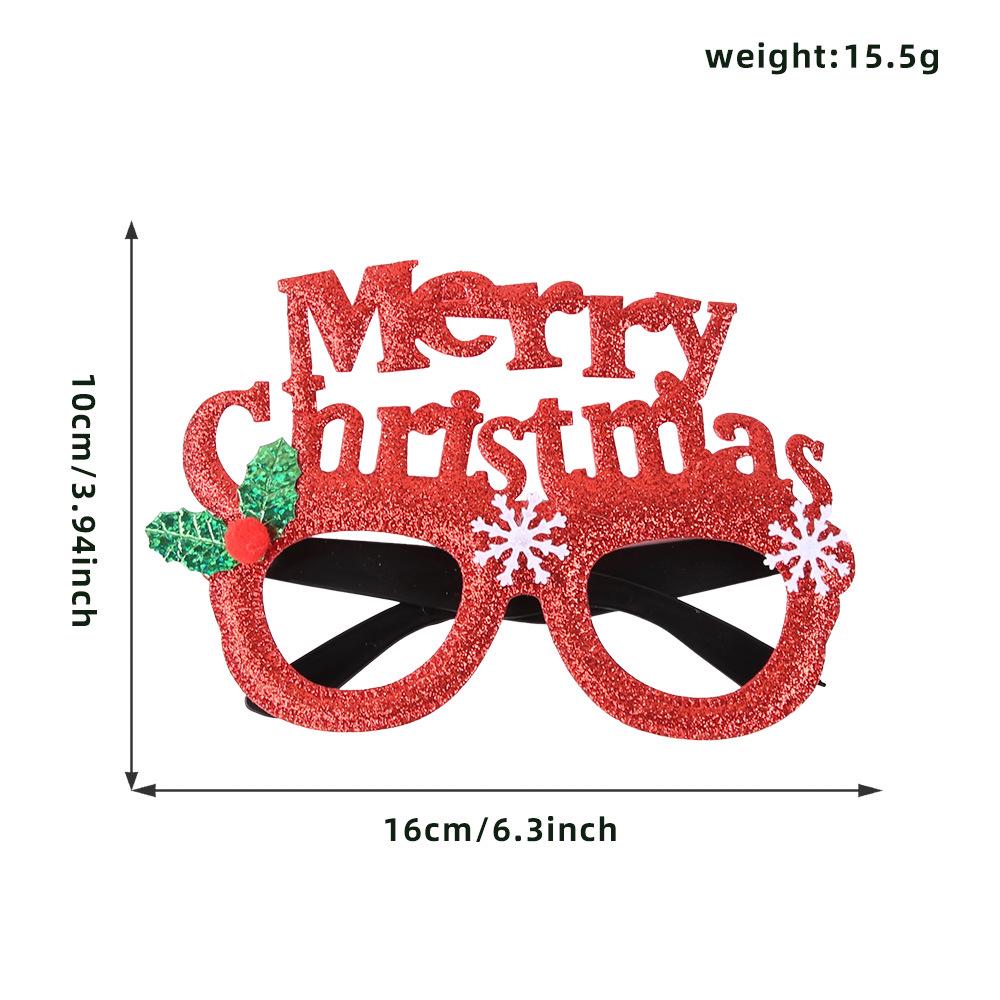 Christmas Party Eyeglass Frames: Santa, Snowman & Antler Designs for Kids