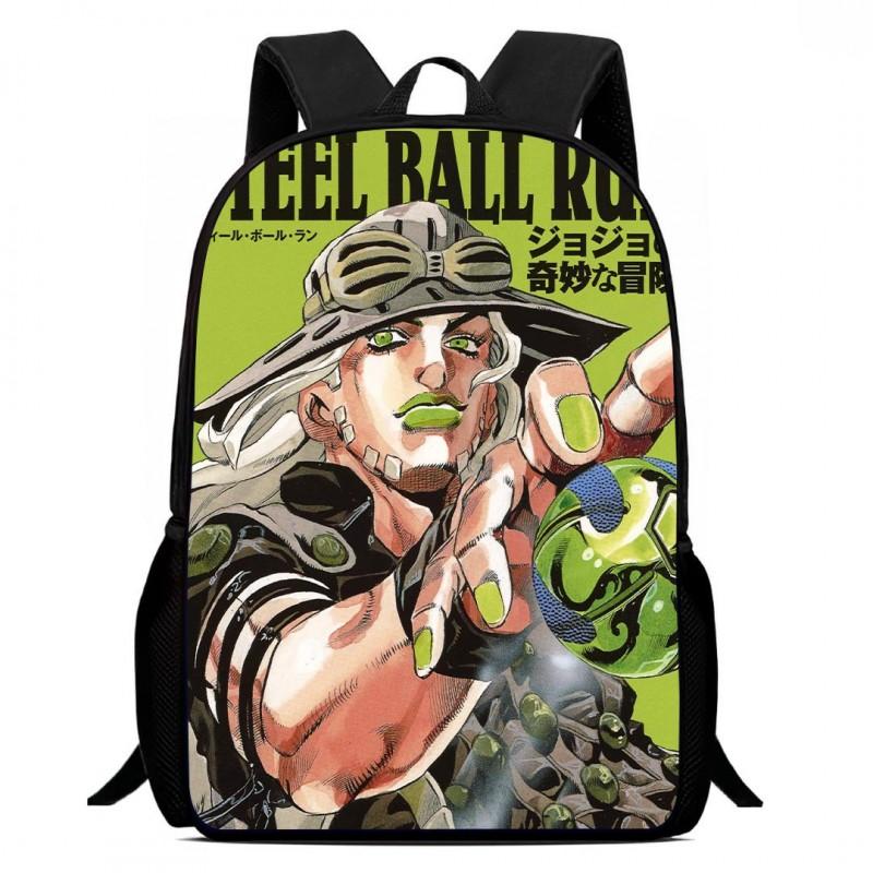Zaino Scolastico per Bambini del Cartone Animato JoJo's Bizarre Adventure Leggero Ergonomico a Doppia Spalla Con Disegno Stampato Voti