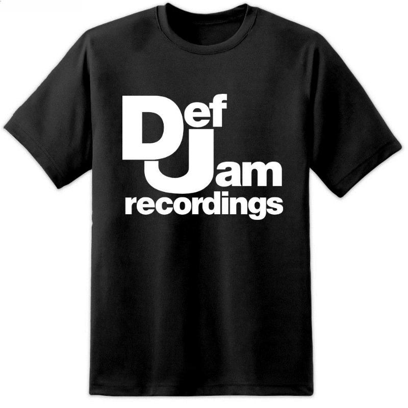 Vintage Bedruckte Herrenbekleidung DEF JAM Recordings Logo Klassisches Rap Hip Hop NAS T-Shirt Klassische Hochwertige Baumwolle Damen Oberteile