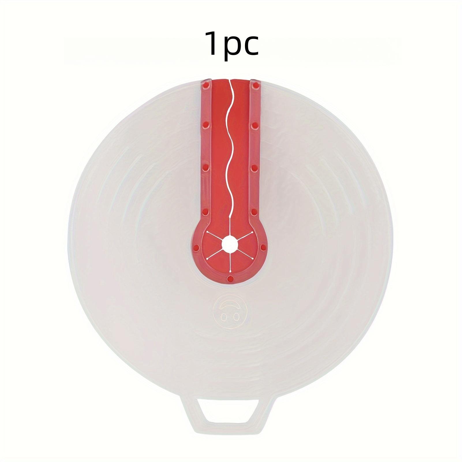 

1pc Mixing Bowl Cover with Beater Hole - Plastic, Rust-Resistant, Oven-Safe Kitchen Accessory for Preventing Cream Mixing