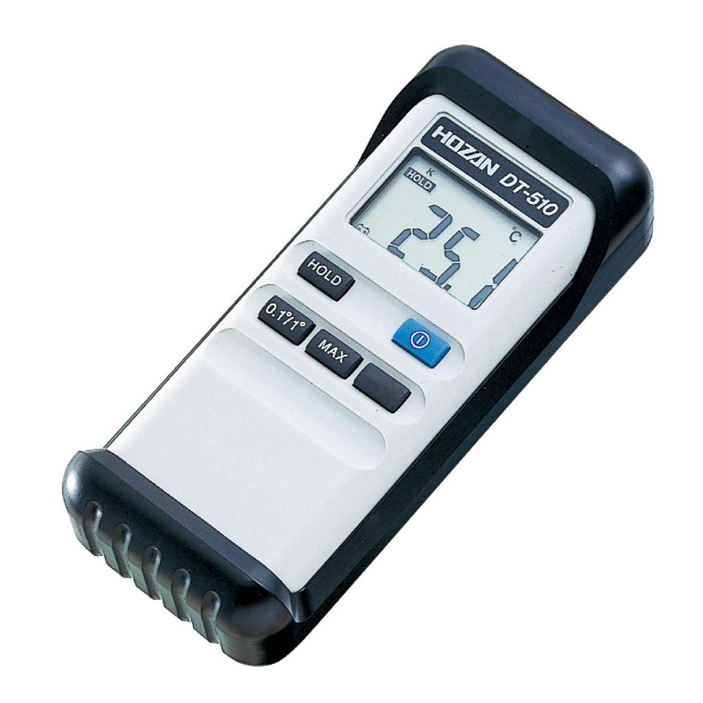 HOZAN Digital Thermometer with Digital Display and Measures Temperatures from to with Optional Sensor DT-510 Large, Easy-to-Read -40°C 800°C