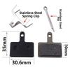 Resin Material MTB Brake Pads Disc Brake Pads Stainless Steel Pins