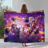 Cartoon B-Brawl Game Flannel Blanket,Ultra Soft Warm Plush Throw for Home Bedroom Bed Sofa Cover Office Camping Picnic Gift