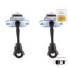 BDP1365-1 2 Pieces Front Door Stop Check Assy Limiter Strap for Toyota Yaris Echo Verso FunCargo Vitz Platz MK1 P1 P2 2003-2005 Facelift
