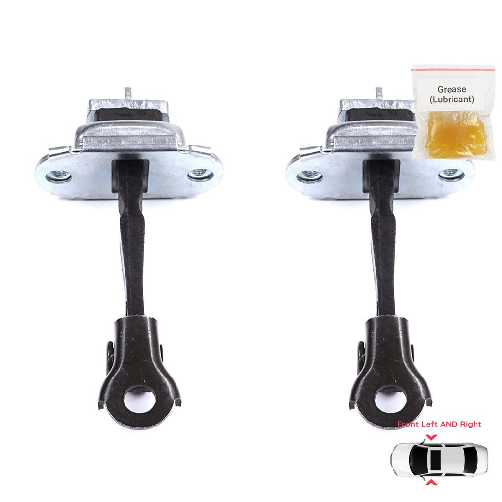 BDP1365-1 2 Pieces Front Door Stop Check Assy Limiter Strap for Toyota Yaris Echo Verso FunCargo Vitz Platz MK1 P1 P2 2003-2005 Facelift