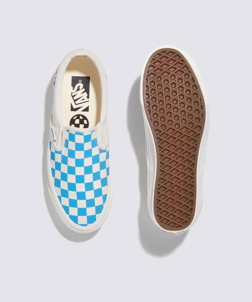 Vans Mte Slip-On Reissue 98 - (Checkerboard) Cyan Blue / Vn000Cwa0H71