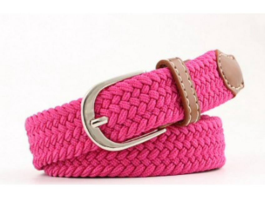 Cintura Unisex in Tela Elasticizzata - Elastico Sottile Intrecciato per Studenti Giovani