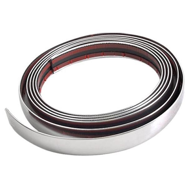 12.5m Chrome 3M Adhesive Car Door Body Edge Moulding Trim Guard Strip Protector