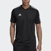 T Shirts Men's Black Crew Neck Moderate Straight Fit DT5287