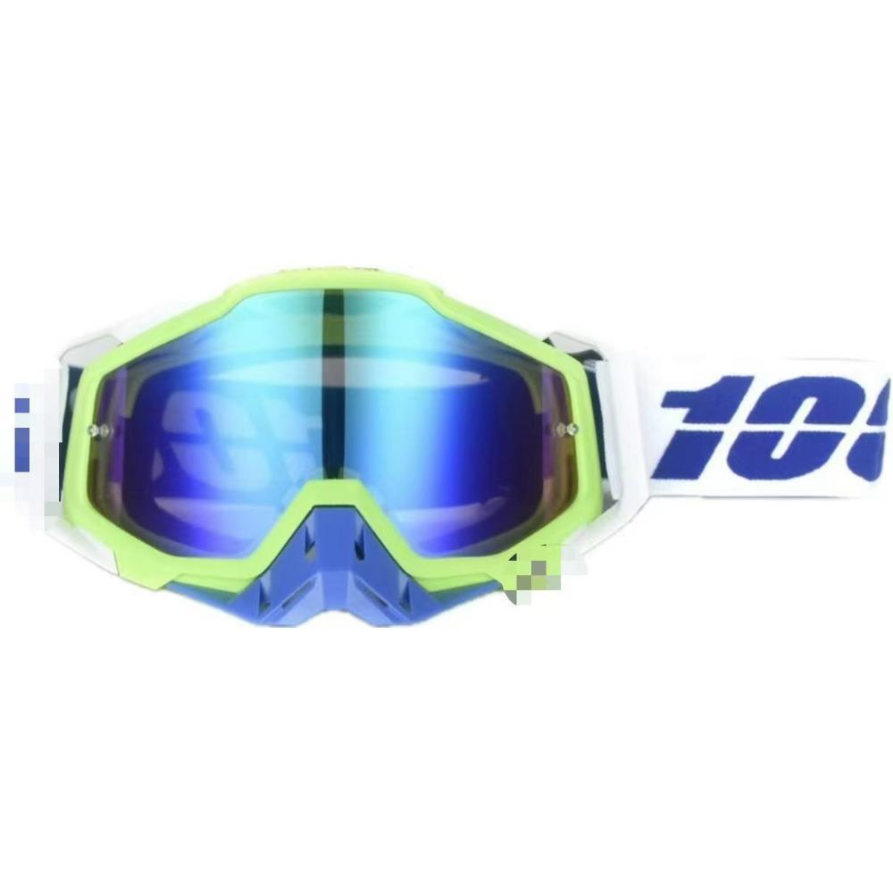 Motocyklové brýle, brýle, lyžařské brýle 100% 1nn% větruodolné brýle pro jízdu v terénu, brýle pro jízdu venku, sjezdové brýle