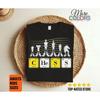 Chess Pieces Periodic Table Funny T Shirt Lover Science Nerd Board Game Player Geek Gamer Casual Apparel Vintage Washed