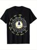100 Cotton Vintage Dial Phone Summer Printed Round Neck Unisexs Tshirt