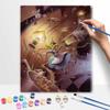 Disney Oil Painting Alice In Wonderland Painting Art Handmade Diy Painting Home Decoration Gift