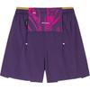 Anta Champion All-Weather Series Printed Color-Block Mid-Rise Breathable Casual Shorts Women Shorts Crimson-Purple 162430501-2