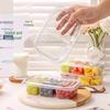 ZISIZ Disposable Double Compartment Fruit Box