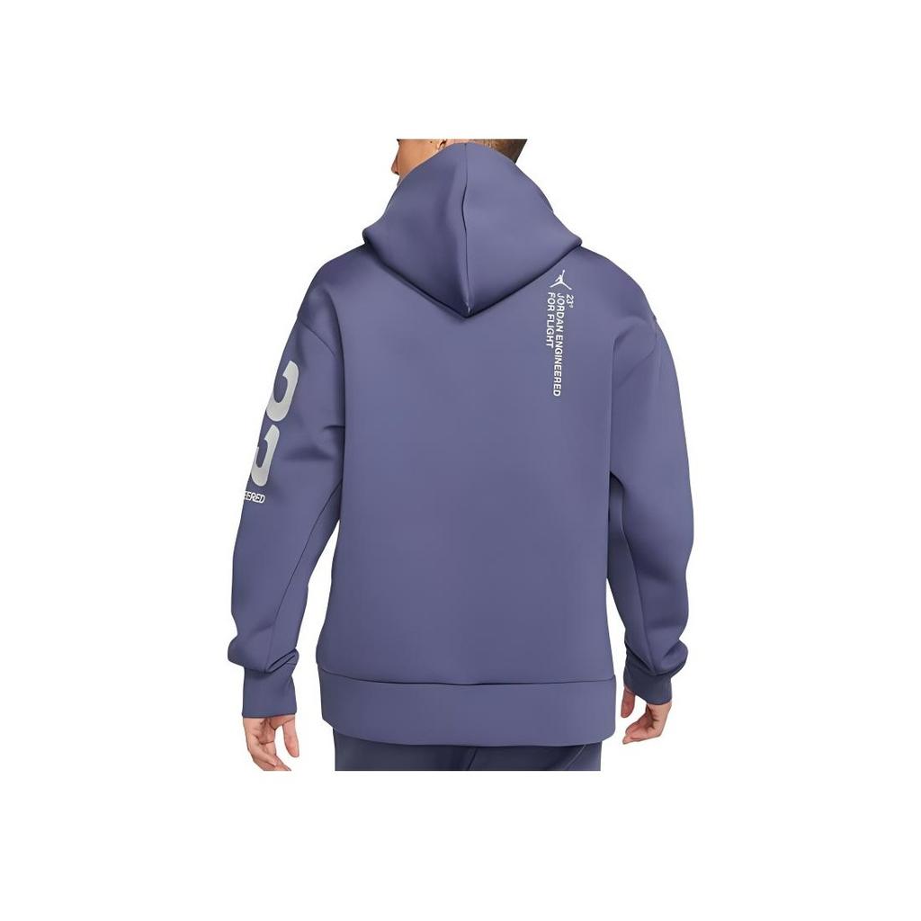 Jordan 23 Engineered Letter Print Pattern Knit Hoodie Sweatshirt Men Tops Purple CD6059-557
