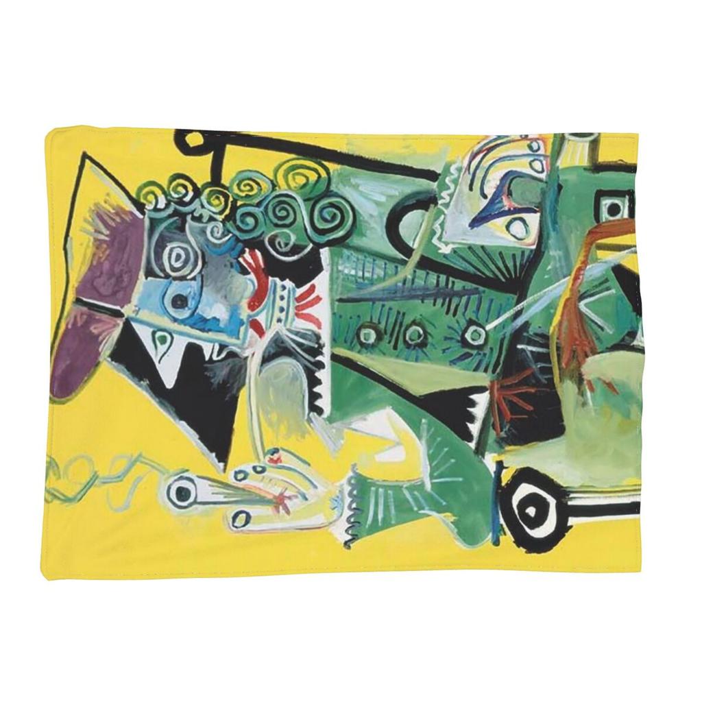 Pablo Picasso Don Quijote Spanischer Künstler Decke Weiche Warme Flanell Überwurfdecke Bettwäsche für Bett Wohnzimmer Picknick Reisen Sofa