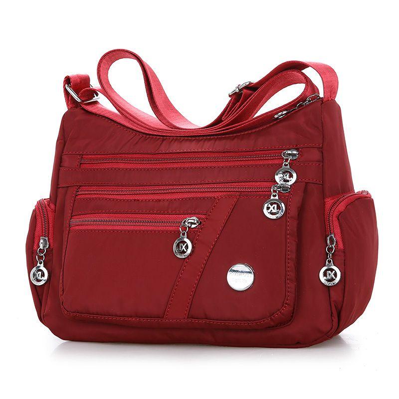 Elegant And Stylish Women Waterproof Tote Messenger Bag With Adjustable Shoulder Strap