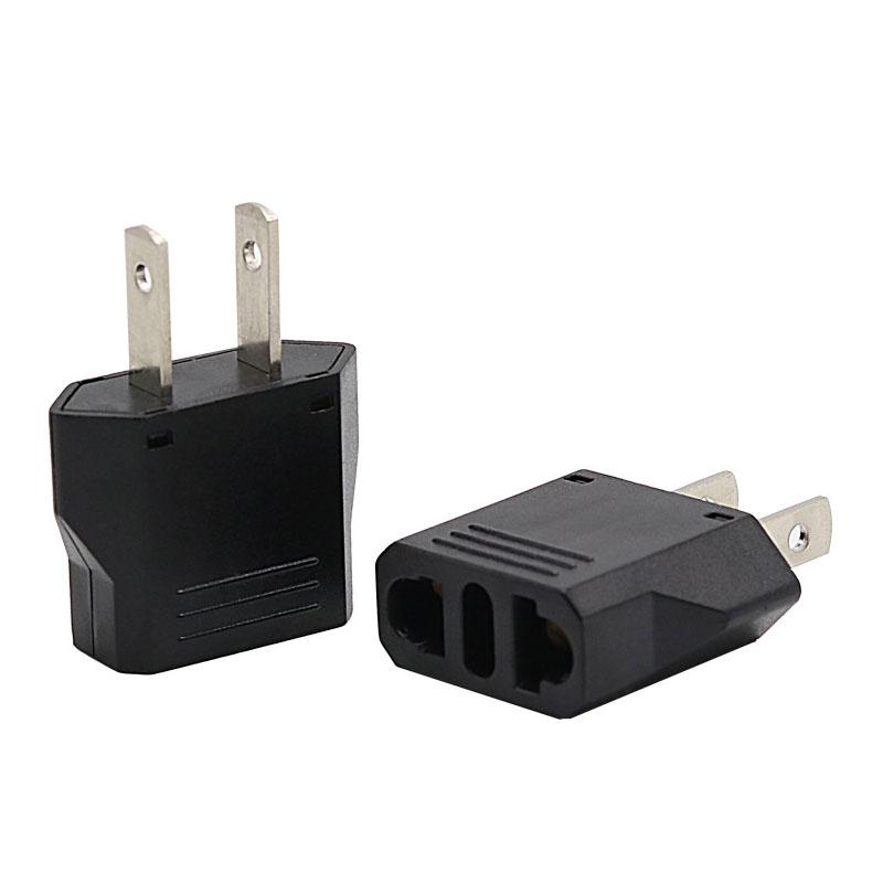 1pcs Grounded AU US to EU Plug Adapter 6A European America to Australia Plug Converter USA Euro Small Travel Plug Connector 250V