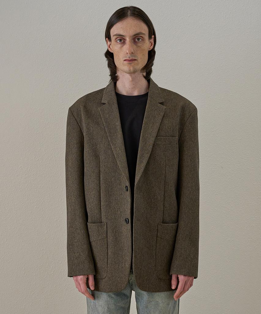 Trip Le Sens Motion 2B Sports Blazer_Melan Brown