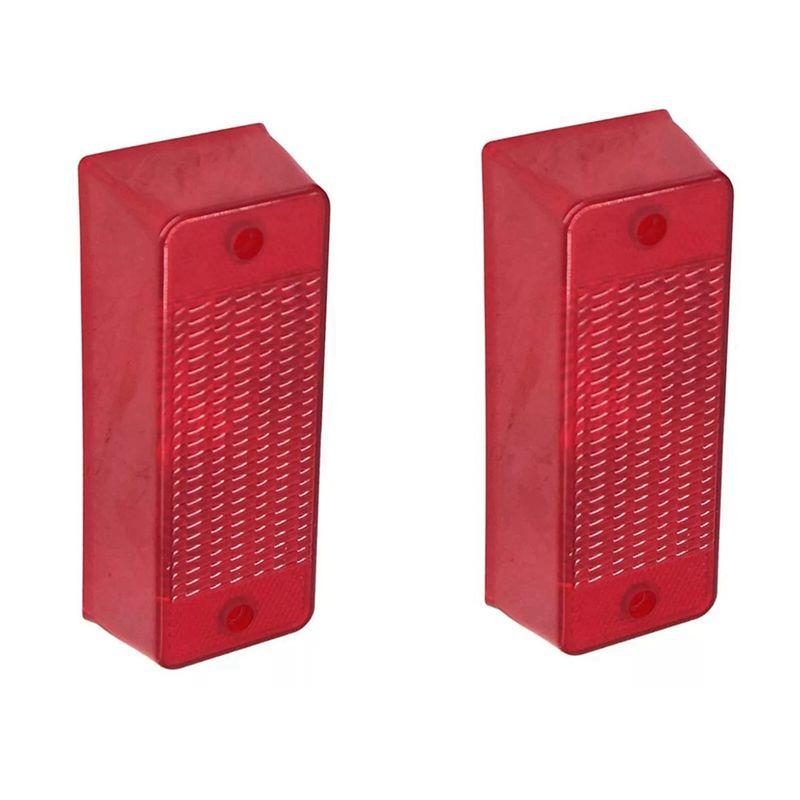 Versatile 2Pcs Red Tail Light Lens For Bobcat S130 S150 S160 S175 S185 S205 S220 S250 S300 S330 6672276