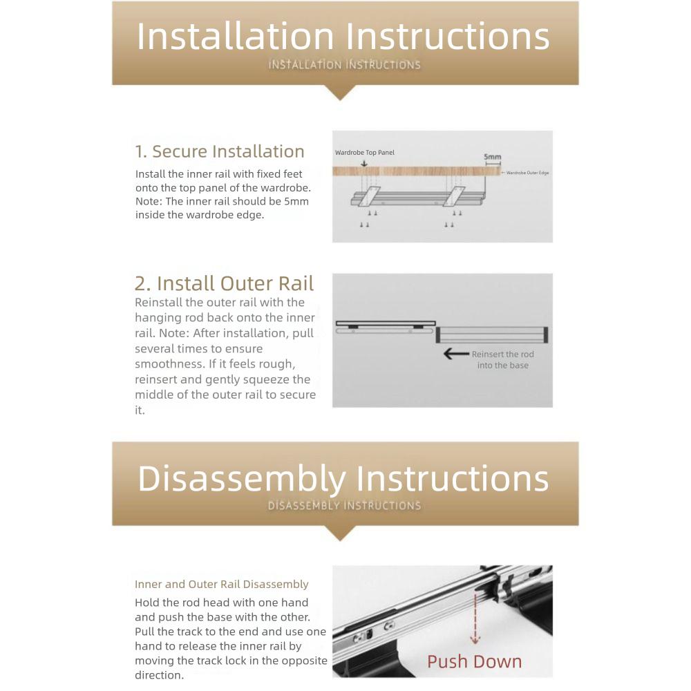 Aluminum Alloy Clothes Storage Rod Foldable Space Saving Extendable Hanging Multifunctional Extendable Drying Storage Rack