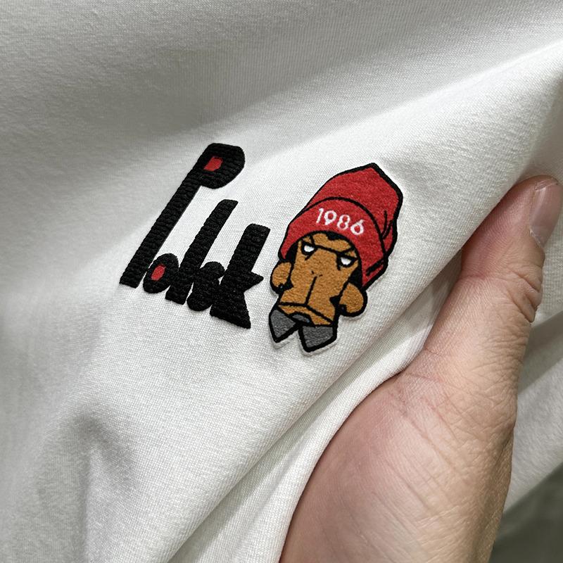 Season Thin Versatile American Short-sleeved T-shirt Casual Round-neck Pullover Top