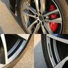 Autoaufkleber 2025 Heiß 4 Stück 3D Logo Auto Radnabe Felge Abzeichen Emblem Aufkleber für Tesla Model 3 Model S Model Y X Roadster Auto