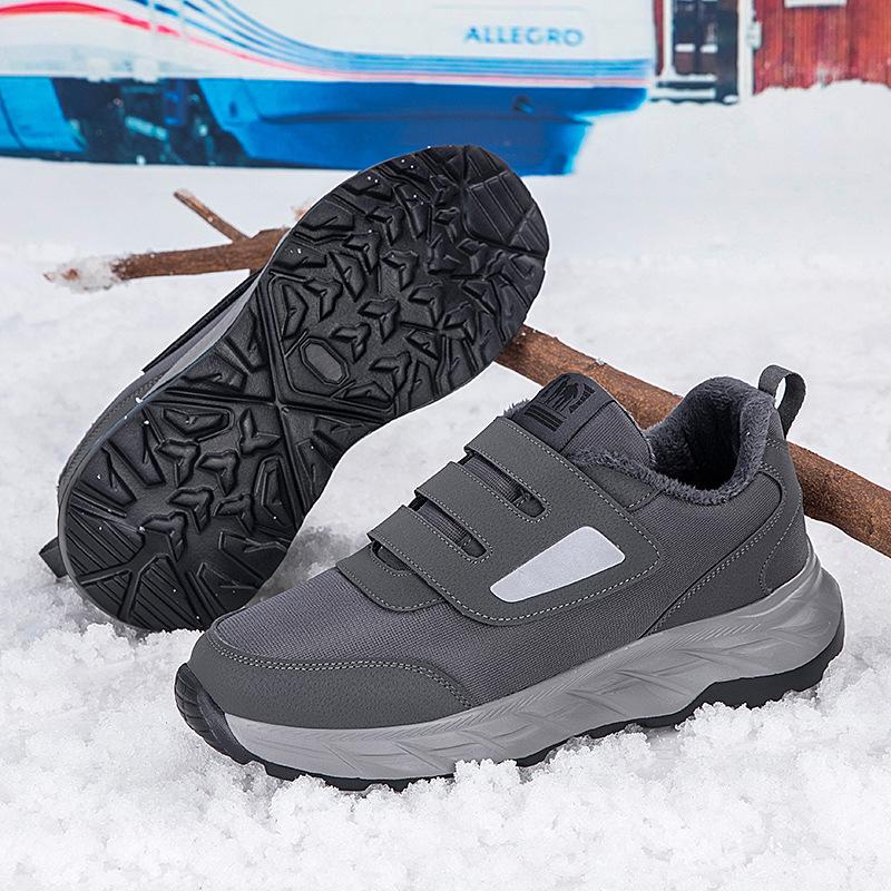 

Зимние хлопковые свободные и легкие туфли для мамы, обувь для ходьбы, удобные и теплые туфли для пожилых, спортивная обувь для среднего и пожилого возраста, мужская и женская 45