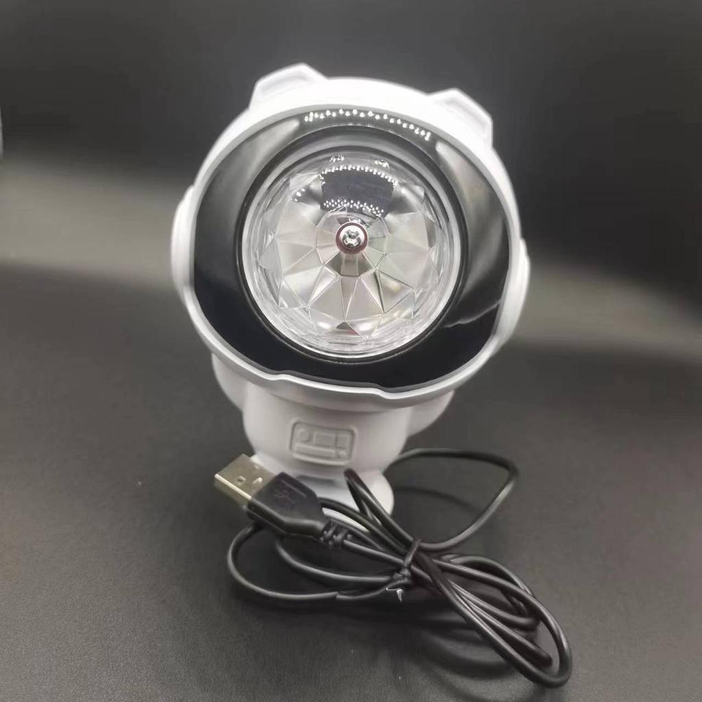 Astronaut Christmas Pattern Light Snowflake Halloween Projection Lamp Decorative Xmas Spotlight
