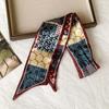 Ethnic Style Cashew Printed Belt Adjustable Bohemian Style Retro Jacquard Waistband Cloth Soft Silk Tie Design Belt Girls