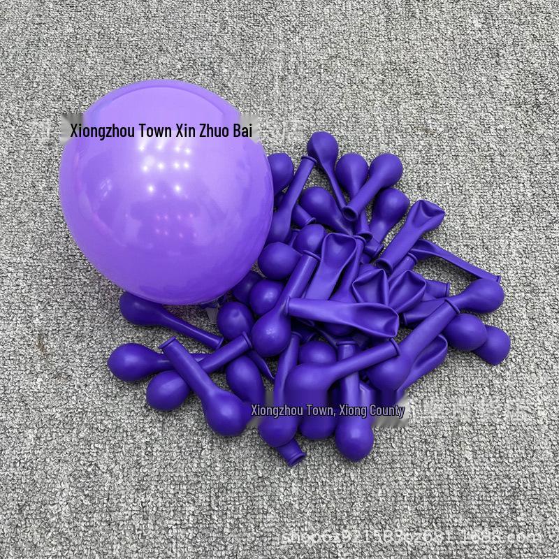 Matte Latexballoner: 5", 10", 12" til Fester & Bryllupper