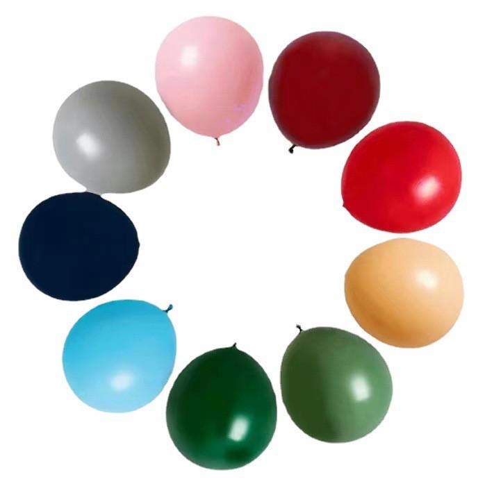 18 Thickened Latex Balloons for Weddings & Parties - Pack of 50