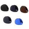 Eye-Catching Solid Color Fleece Ear Warmer Windproof for Teen Hiking Skiing